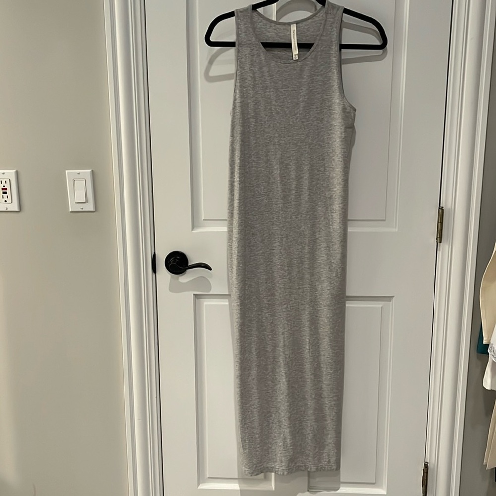 TNA BABATON gray dress